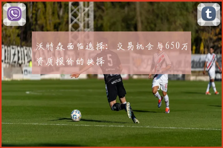 沃特森面临选择：交易机会与650万资质报价的抉择
